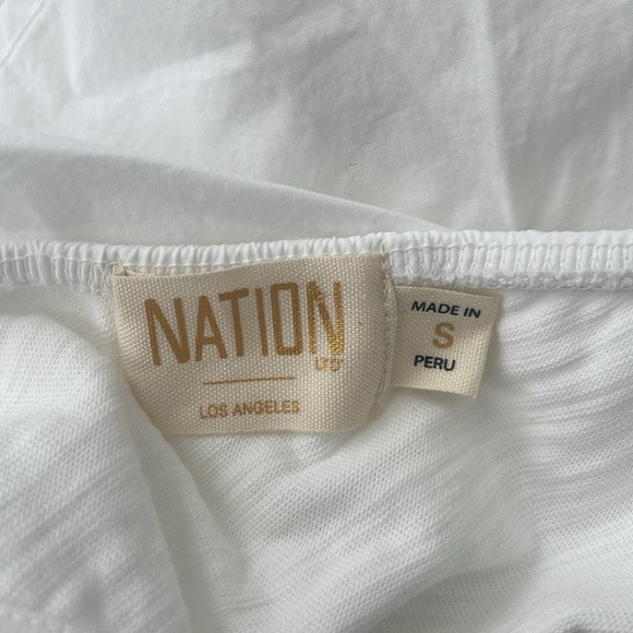 Nation LTD Noella One-shoulder Top Size Small NEW - Picture 4 of 5